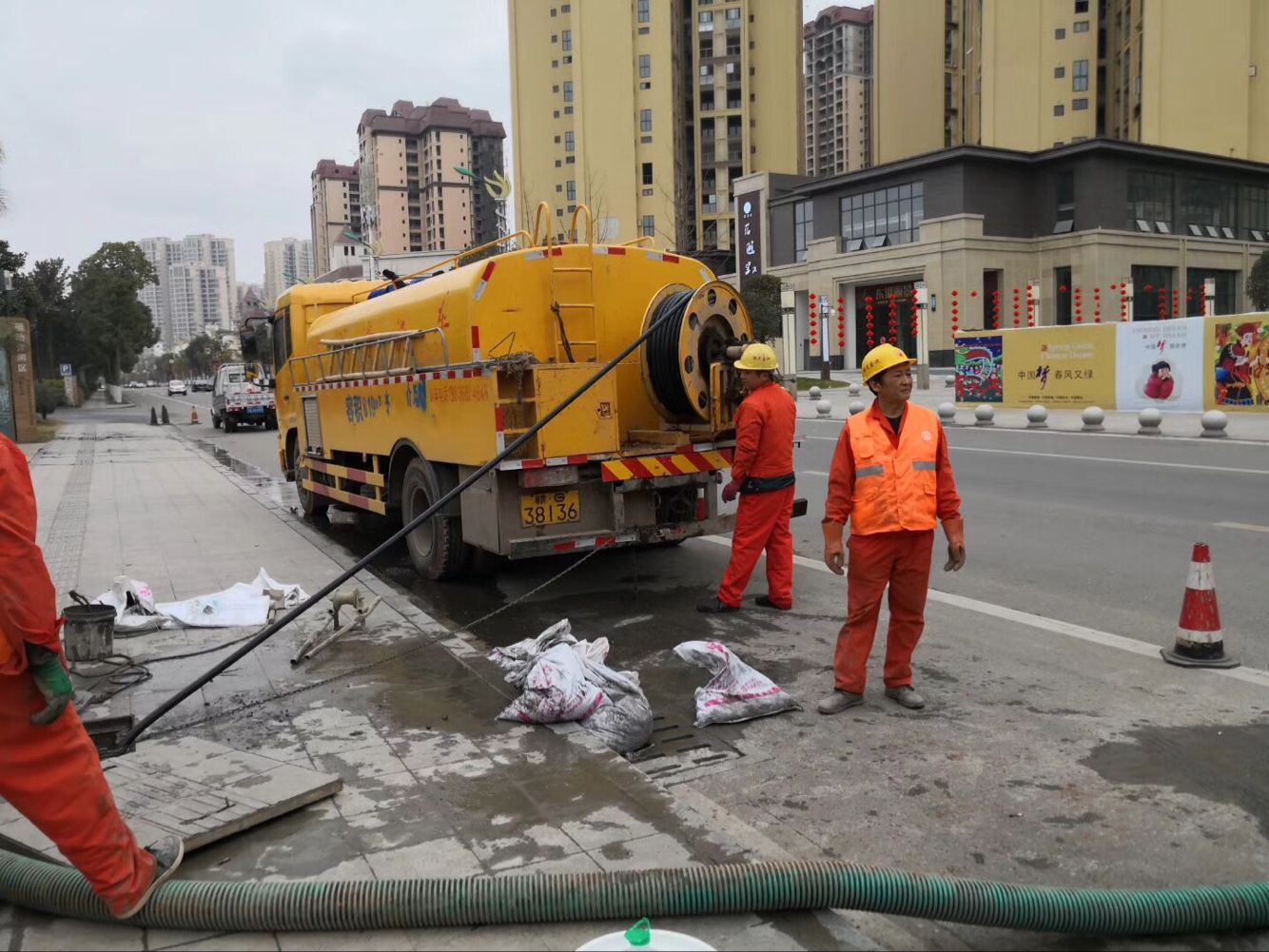 六安排污管道清淤-管道清洗